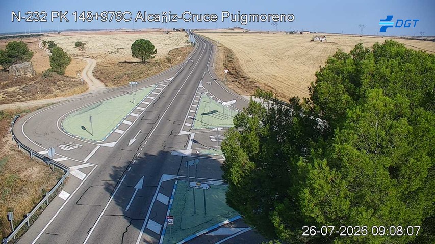 Cámara N-232 Teruel Km 148,9