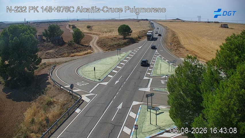 Cámara N-232 Teruel Km 148,9