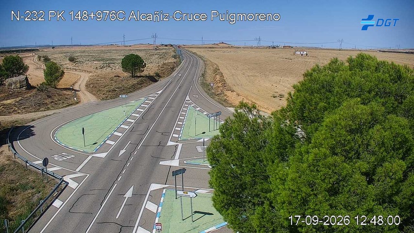 Cámara N-232 Teruel Km 148,9
