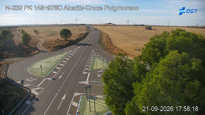 Cámara N-232 Teruel Km 148,9