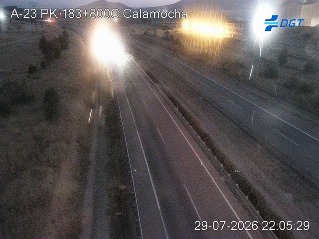 Cámara A-23 Teruel Km 183,8