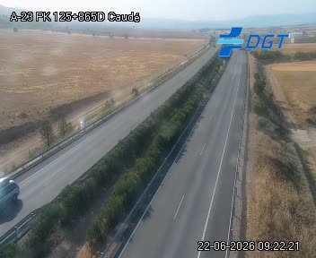 Cámara A-23 Teruel Km 125,8