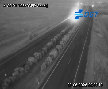 Cámara A-23 Teruel Km 125,8