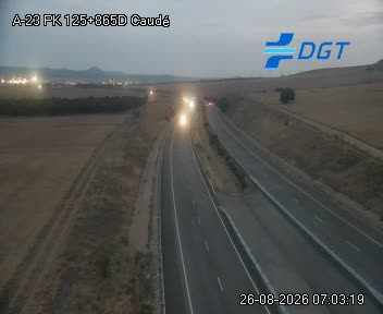 Cámara A-23 Teruel Km 125,8