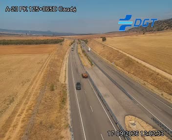 Cámara A-23 Teruel Km 125,8