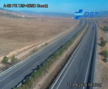Cámara A-23 Teruel Km 125,8