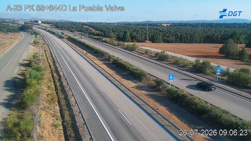 Cámara A-23 Teruel Km 88,6