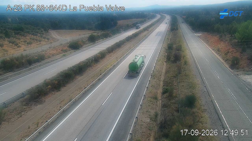 Cámara A-23 Teruel Km 88,6