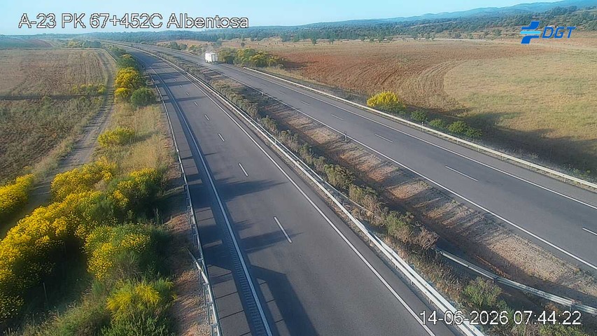 Cámara A-23 Teruel Km 67,4