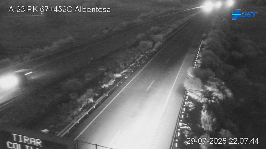 Cámara A-23 Teruel Km 67,4