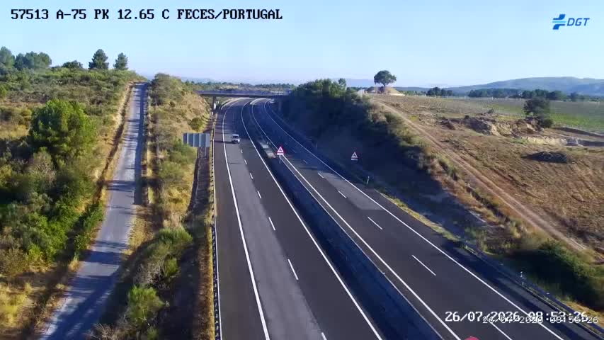 Cámara Ourense Nacional Km 12,6 (A-75)
