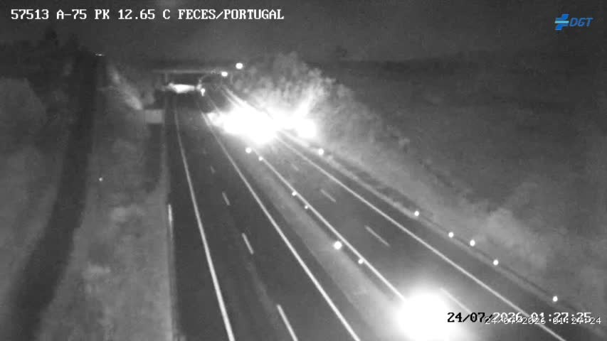 Cámara Ourense Nacional Km 12,6 (A-75)