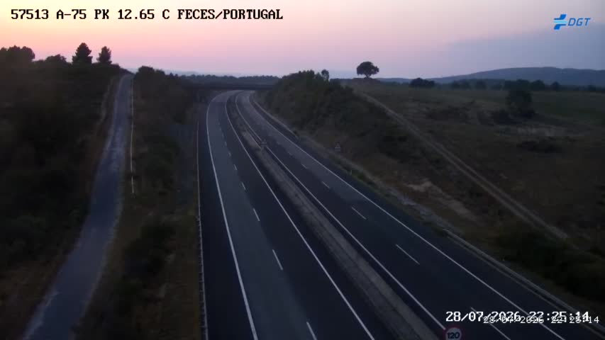 Cámara Ourense Nacional Km 12,6 (A-75)