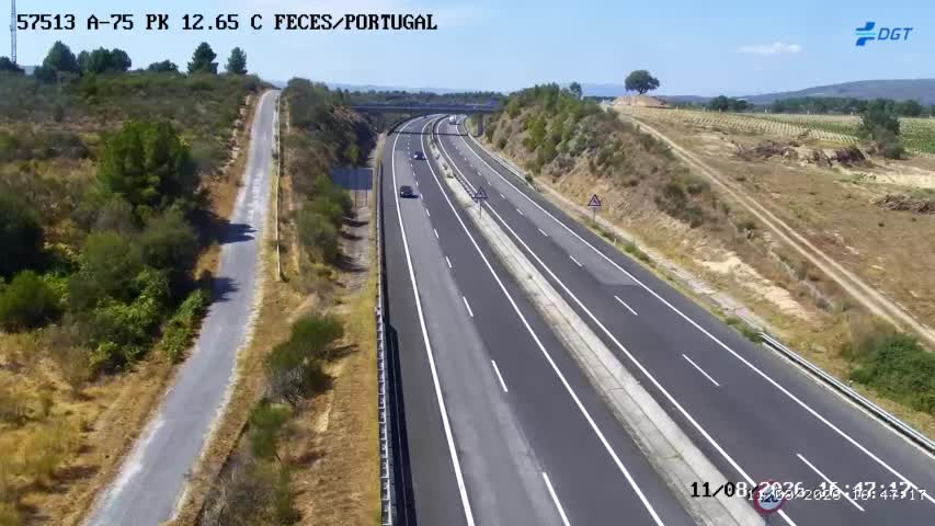 Cámara Ourense Nacional Km 12,6 (A-75)