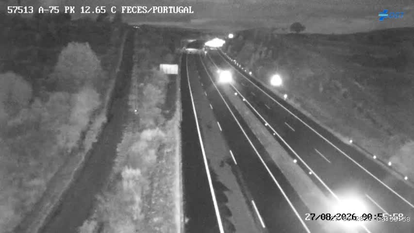 Cámara Ourense Nacional Km 12,6 (A-75)
