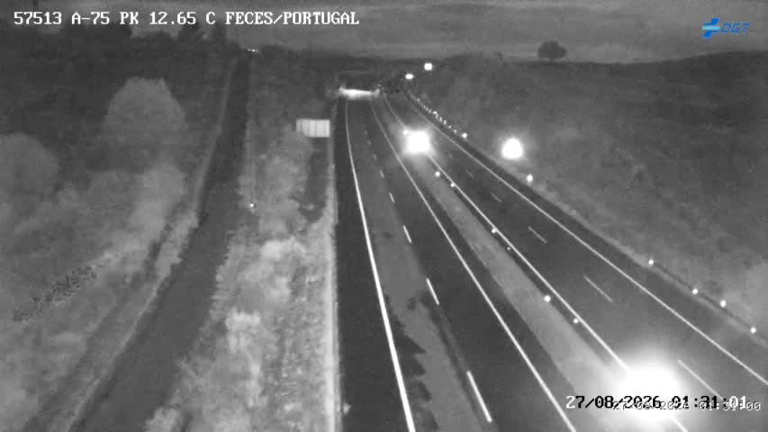 Cámara Ourense Nacional Km 12,6 (A-75)