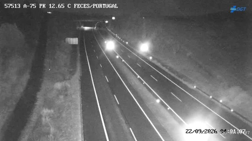 Cámara Ourense Nacional Km 12,6 (A-75)