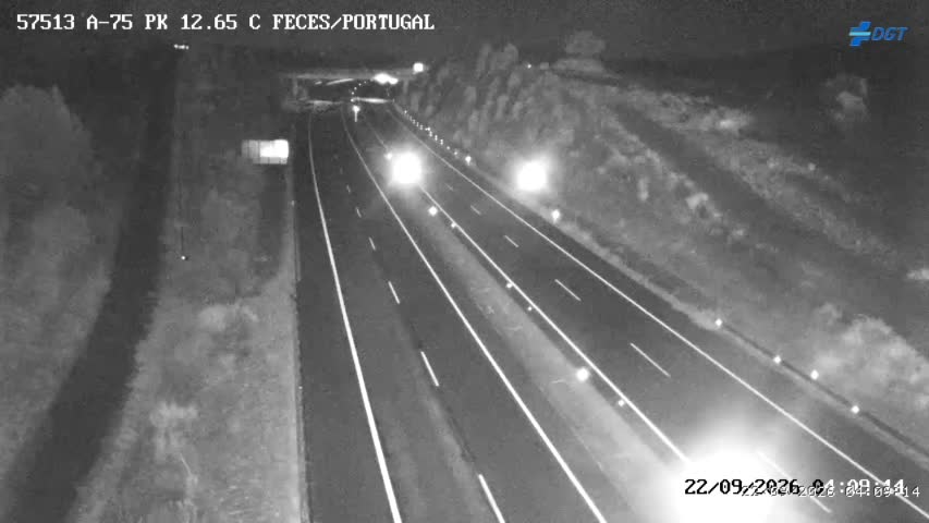 Cámara Ourense Nacional Km 12,6 (A-75)