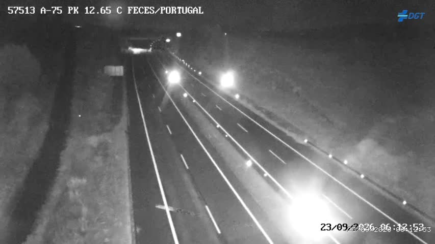 Cámara Ourense Nacional Km 12,6 (A-75)