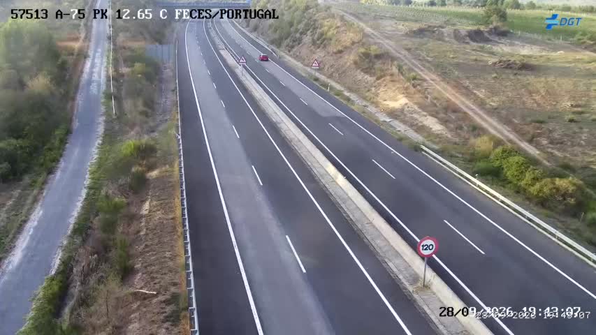 Cámara Ourense Nacional Km 12,6 (A-75)