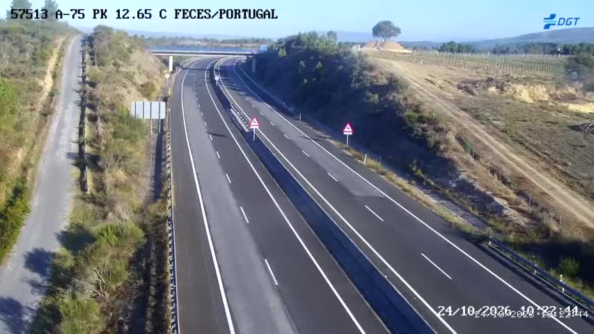 Cámara Ourense Nacional Km 12,6 (A-75)