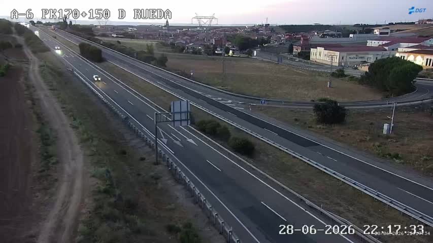 Cámara A-6 Provincia de Valladolid KM 170,1