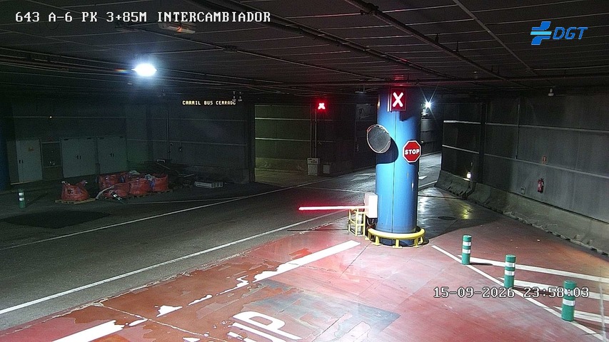 Imagen cámara A-6 Madrid Kilómetro 3,85
