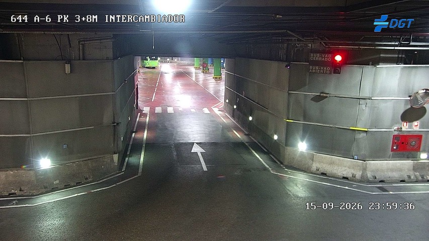 Imagen cámara A-6 Madrid Kilómetro 3,8
