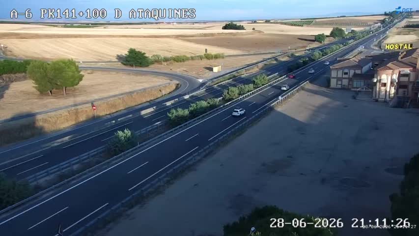 Cámara A-6 Provincia de Valladolid KM 141,1