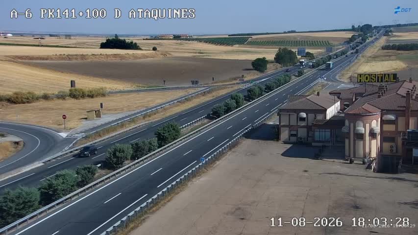 Cámara A-6 Provincia de Valladolid KM 141,1