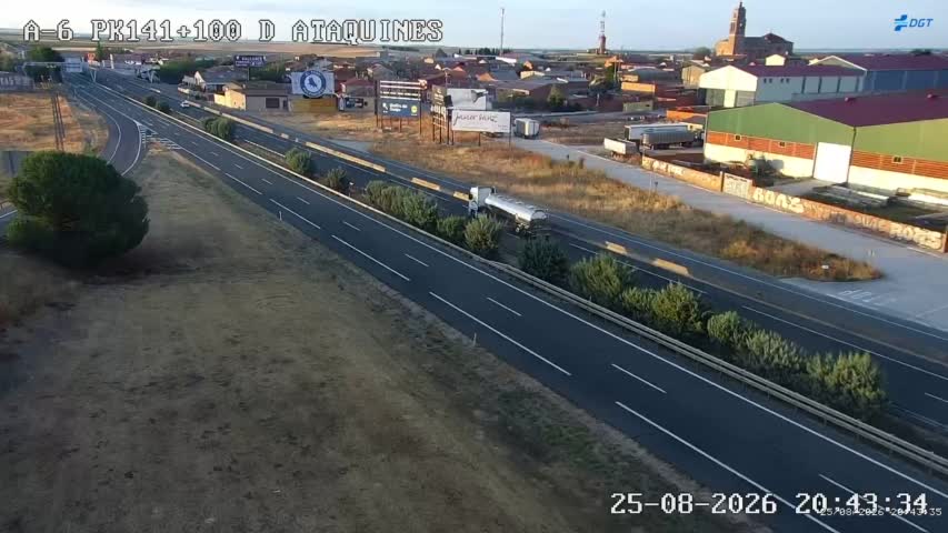 Cámara A-6 Provincia de Valladolid KM 141,1