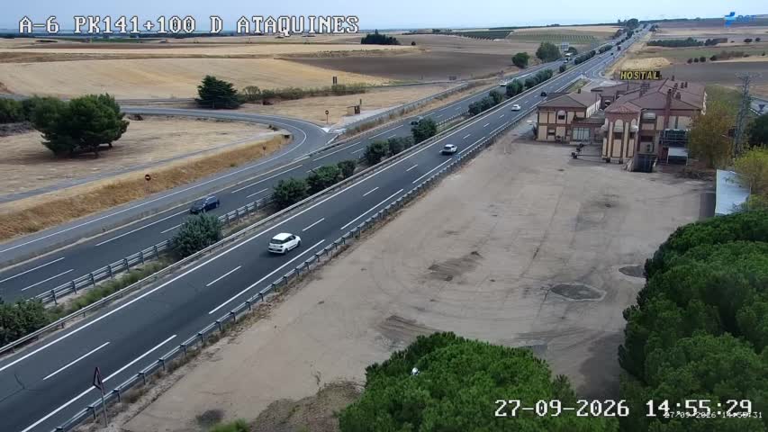 Cámara A-6 Provincia de Valladolid KM 141,1