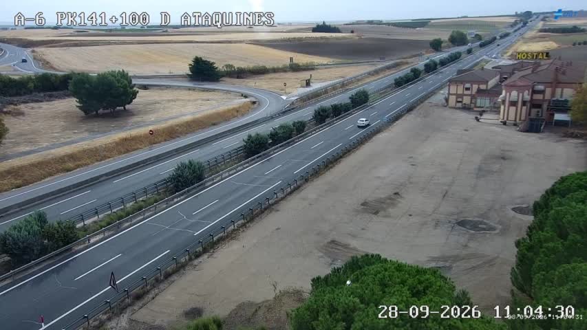 Cámara A-6 Provincia de Valladolid KM 141,1