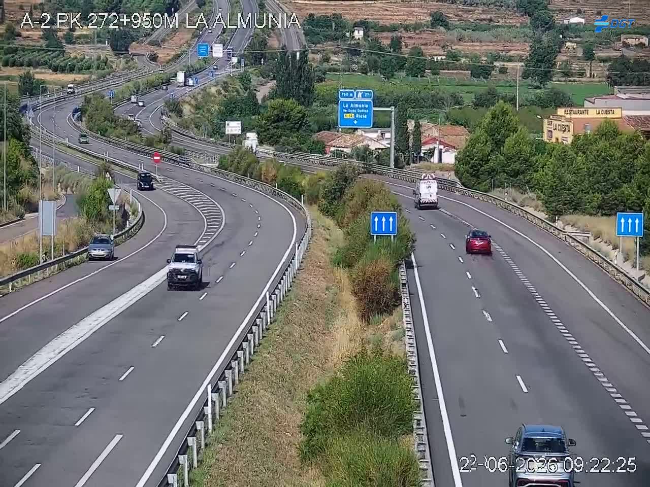 Cámara Zaragoza Km 272,9