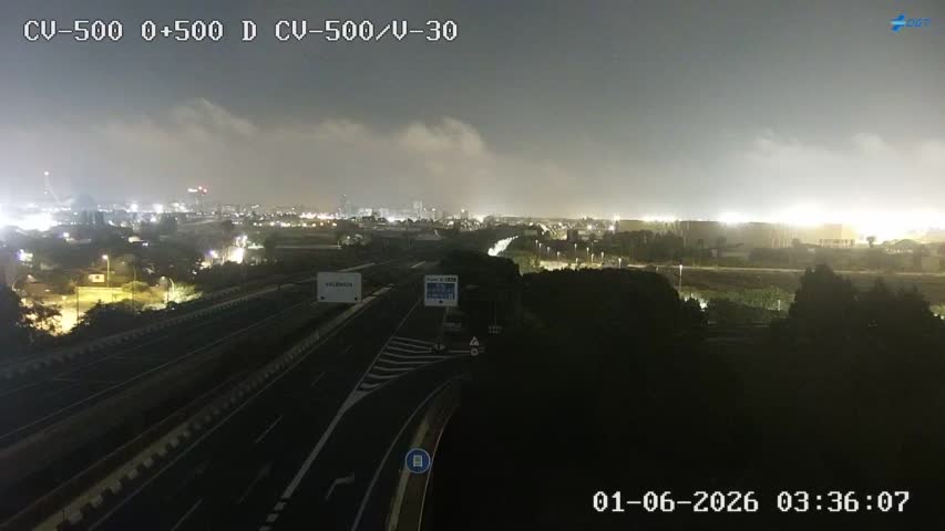 Valencia/València — CV-500 km 0