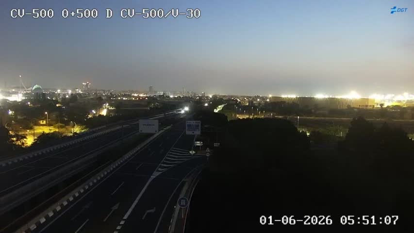 Valencia/València — CV-500 km 0
