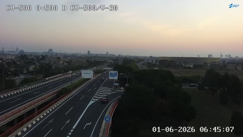 Valencia/València — CV-500 km 0