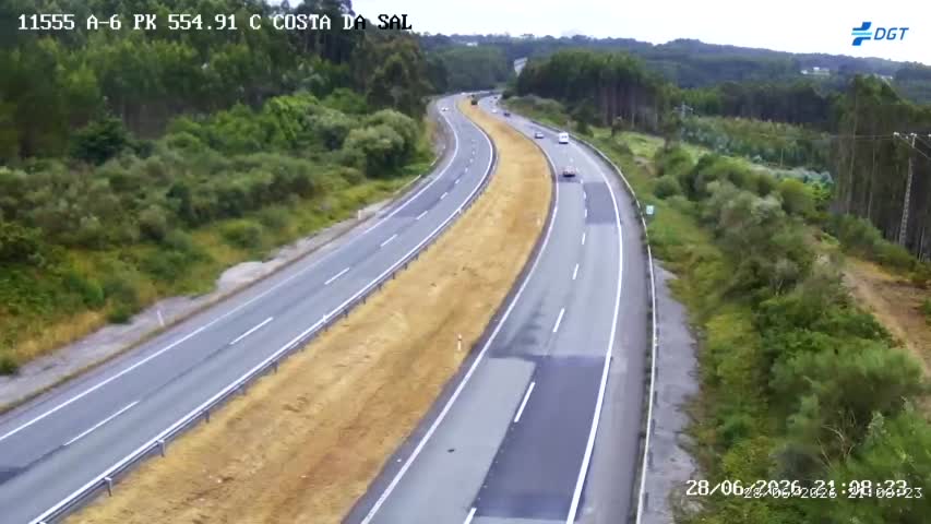 Cámara A-6 Provincia de A Coruña KM 554,9