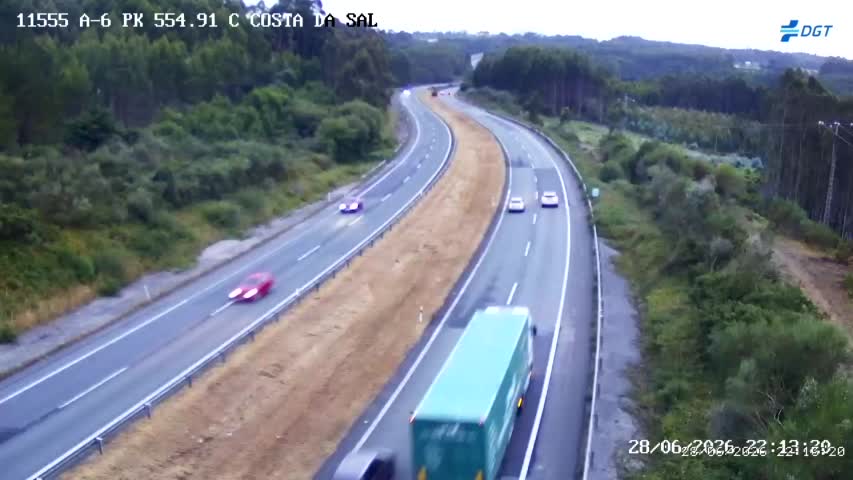 Cámara A-6 Provincia de A Coruña KM 554,9
