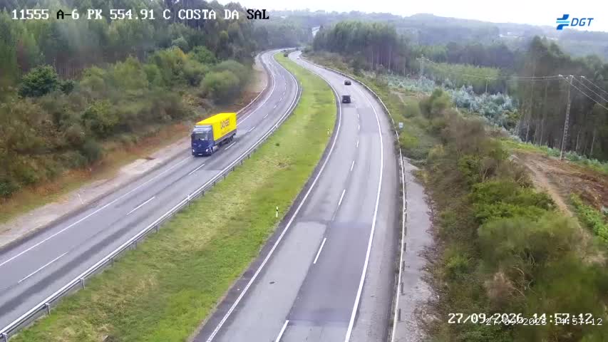 Cámara A-6 Provincia de A Coruña KM 554,9