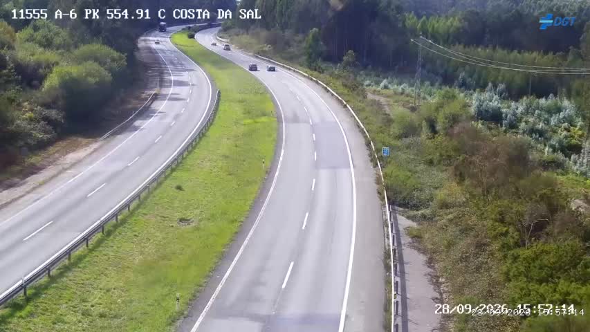 Cámara A-6 Provincia de A Coruña KM 554,9