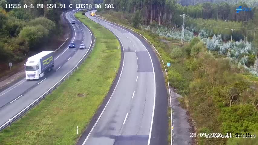 Cámara A-6 Provincia de A Coruña KM 554,9