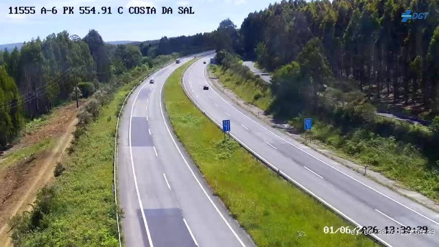 Coruña, A — A-6 km 555