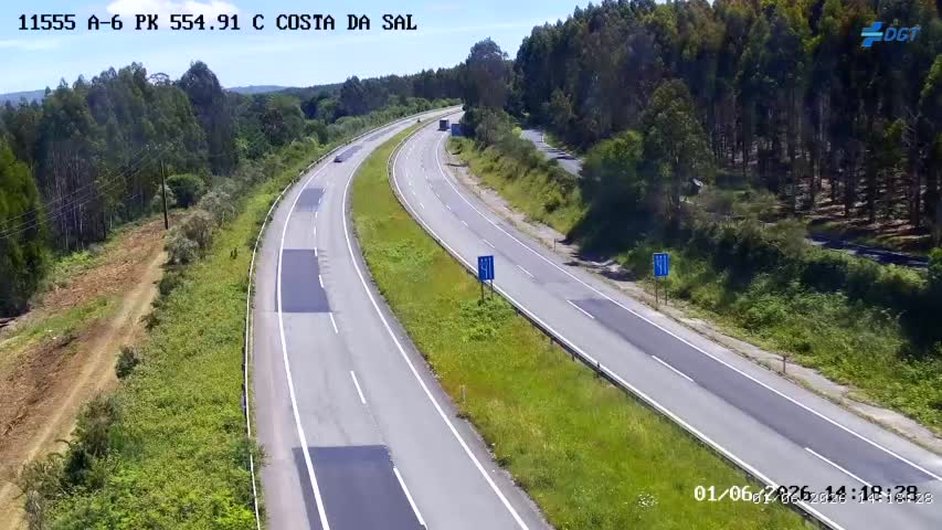 Coruña, A — A-6 km 555