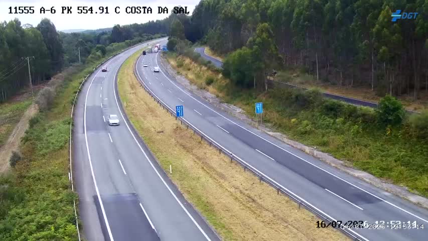 Coruña, A — A-6 km 555