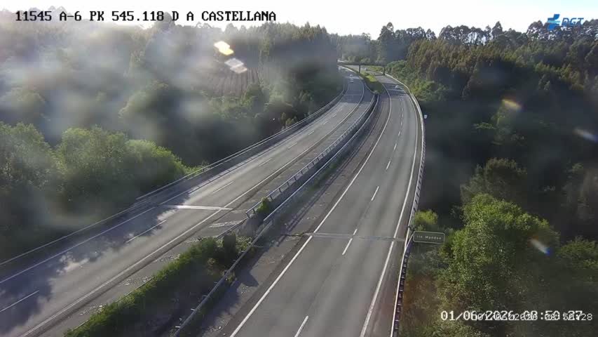 Coruña, A — A-6 km 545