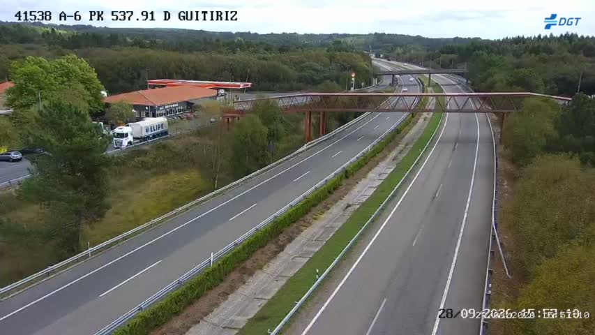 Cámara A-6 Provincia de Lugo KM 537,9