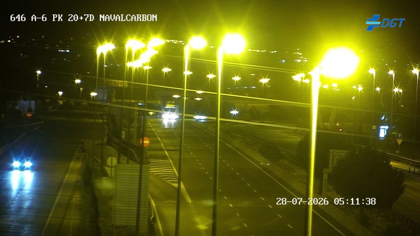 Cámara A-6 Provincia de Madrid KM 20,7
