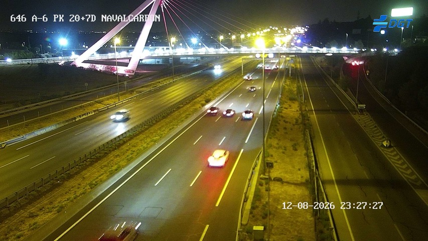 Cámara A-6 Provincia de Madrid KM 20,7