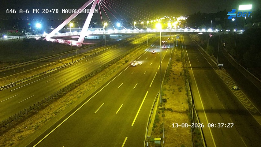 Cámara A-6 Provincia de Madrid KM 20,7